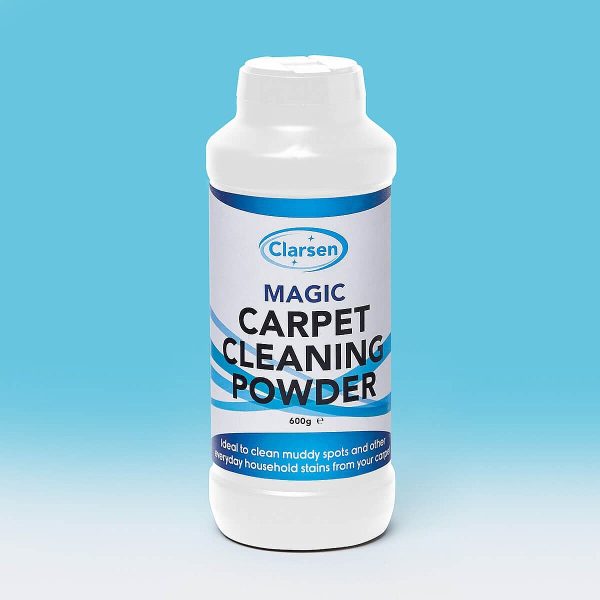 Carpet Cleaning Powder 600g covers approx. 10-20sq m.