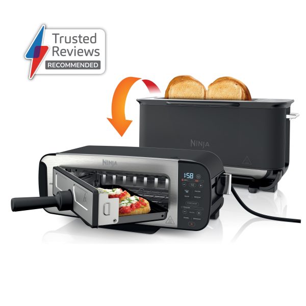 Ninja Foodi 3-in-1 Toaster  Grill & Panini Press [Black] ST200UK - Image 2