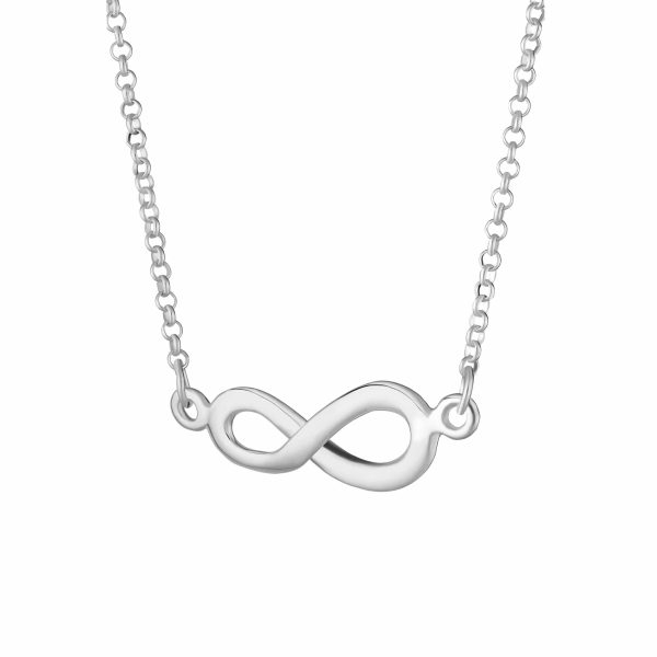 Silver Infinity Necklace - Image 2