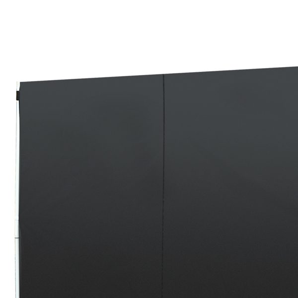 Outsunny 3m Gazebo Exchangeable Side Panels Wall-Black - Image 8