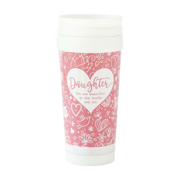 With Sentiment Travel Mug Daughter