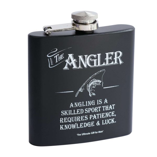 Gift For Man Hip Flask Angler - Hip Flask