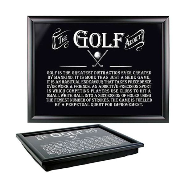 Gift For Man Lap Tray Golf Lap Tray