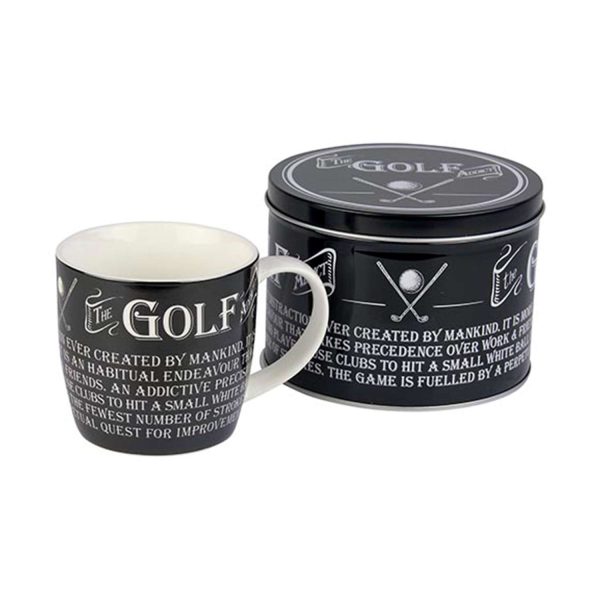 Gift For Man Golf Mug In A Tin