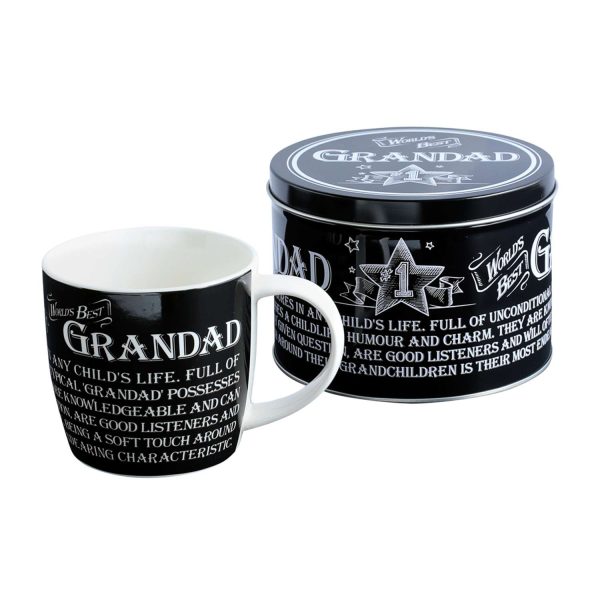 Gift For Man Grandad Mug In A Tin