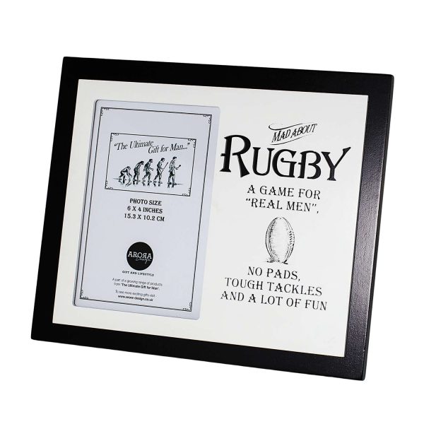 Gift For Man Photoframe Rugby