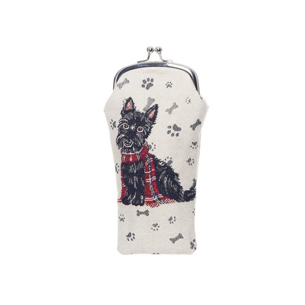 Glass Pouch Bag Scottie