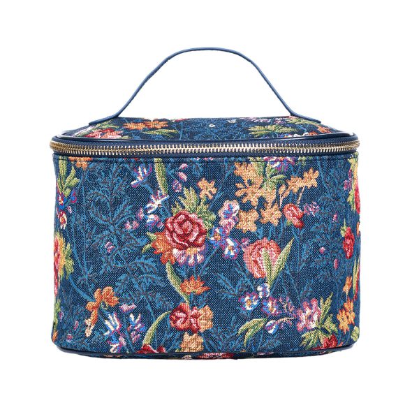 Vanity Bag Flower Meadow Blue