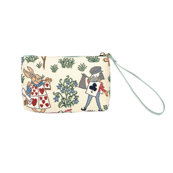 Wristlet Purse Alice In Wonderland