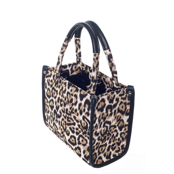 City Bag Small Leopard