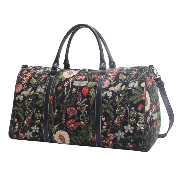 Big Holdall Morning Garden Black