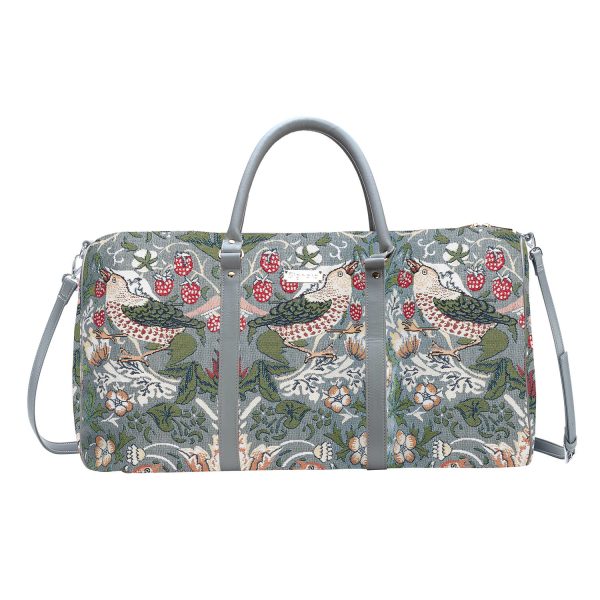 Big Holdall Strawberry Thief Grey