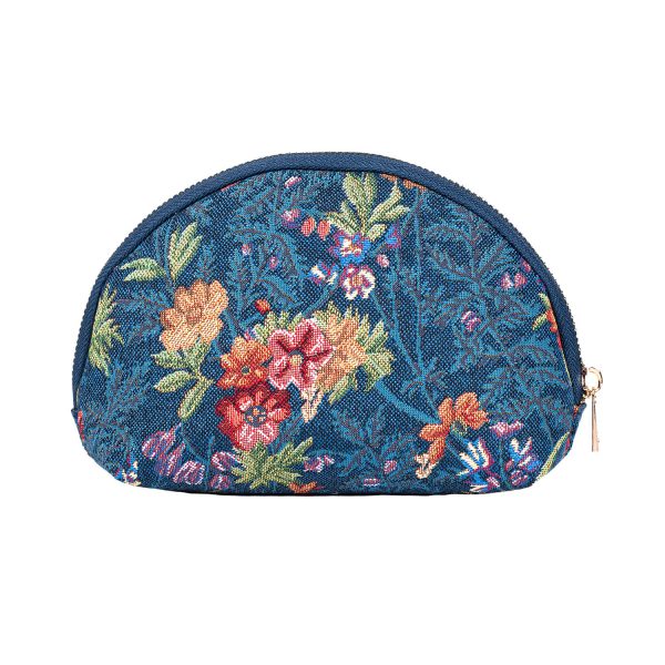 Cosmetic Bag Flower Meadow Blue