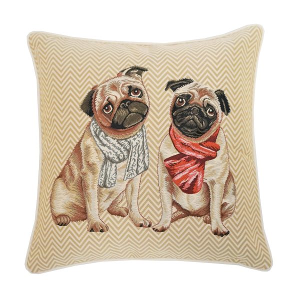 Tapestry Cushion Cover Pug