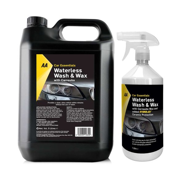 Aa Waterless Wash And Wax 1L + 5L