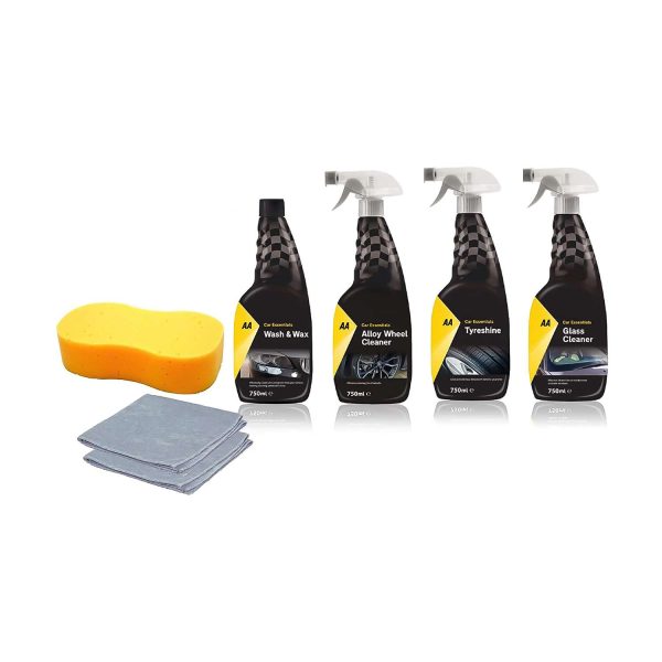 Aa Car Interior Cleaning Kit 4 X 750Ml