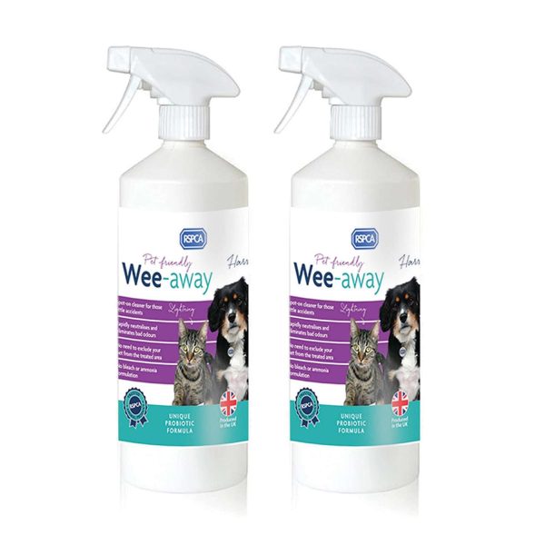 Rspca Wee Away Pet Stain & Odour Remover 2 X 1L