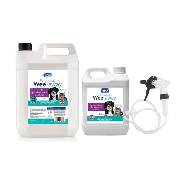 Rspca Wee-Away 5L + 2.5L With Lht