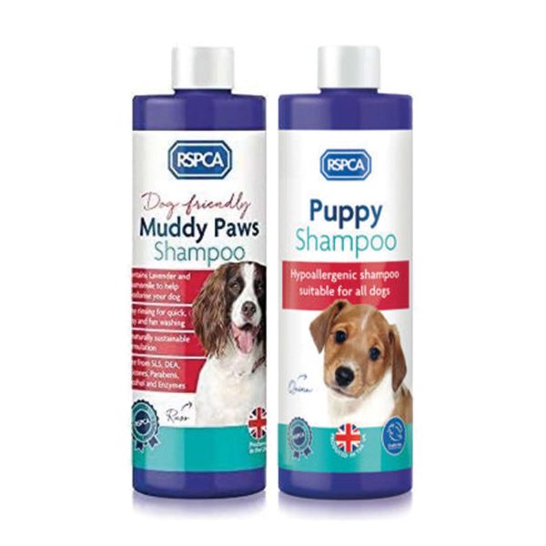 Rspca Puppy Dog Shampoo 1 X 250Ml & 1 X 250Ml Muddy Paws Shampoo