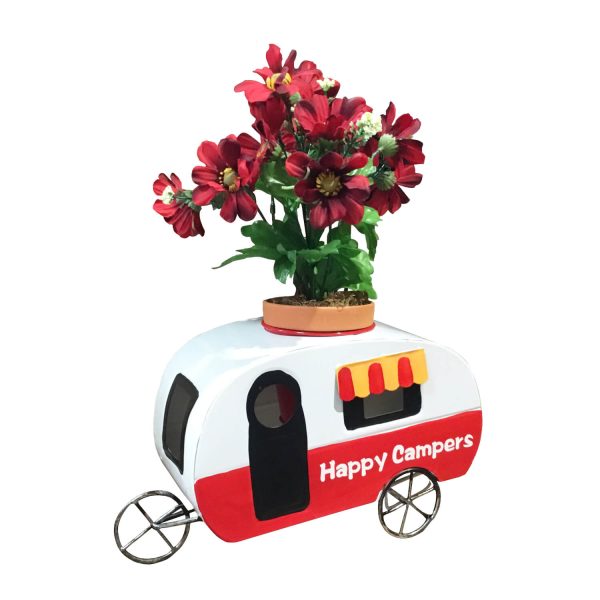 Camper Flowerpot