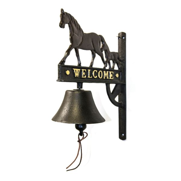 Horse And Foal Welcome Bell