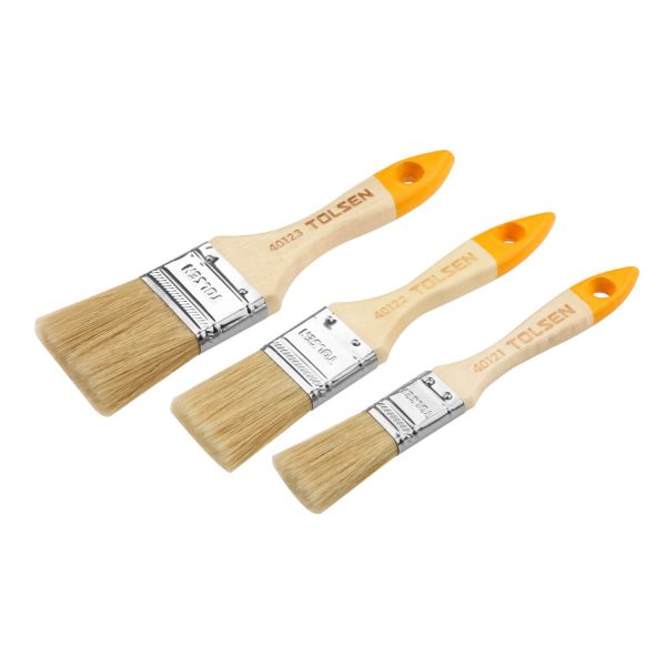 3 Pcs Paint Brush Set 1 1.5 2 Inch