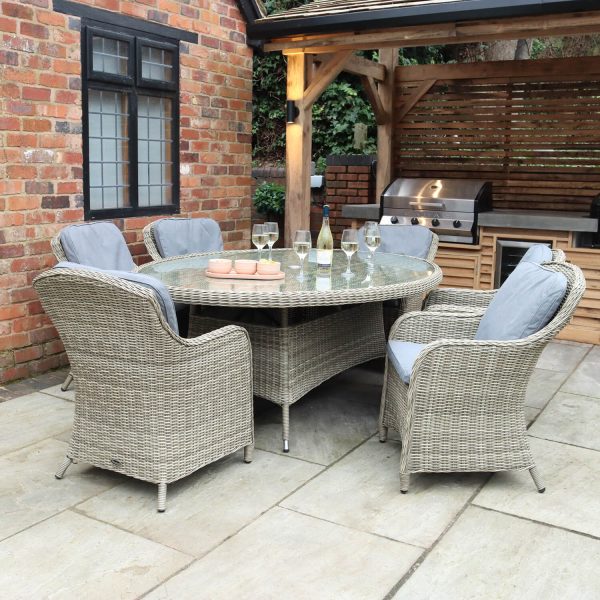 Wentworth 6 Seater Imperial Dining Set