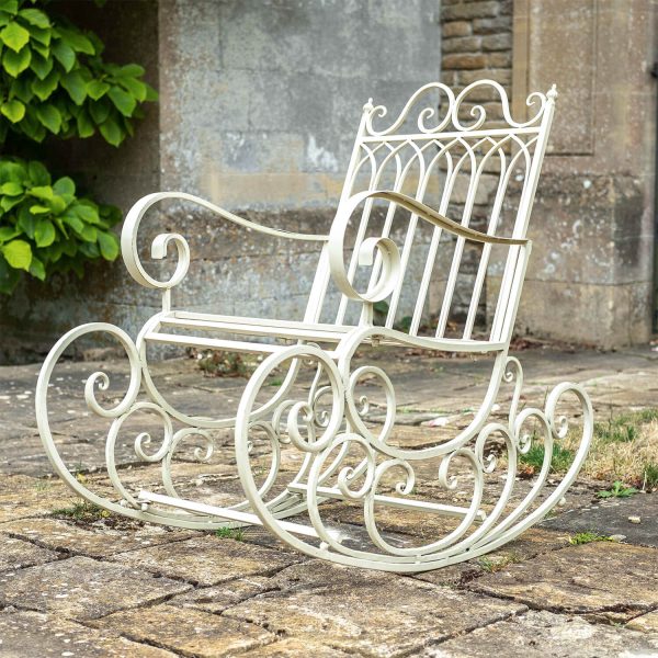 Gothic Rocking Chair Cream