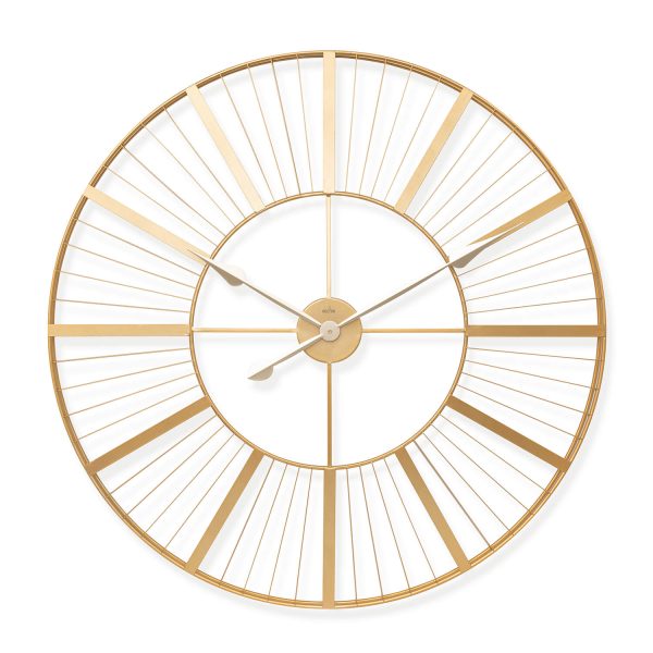 Acctim Gardner Wall Clock Gold 80Cm