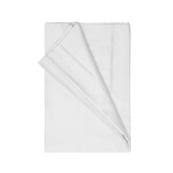 Egyptian Cotton White Double Flat Sheet