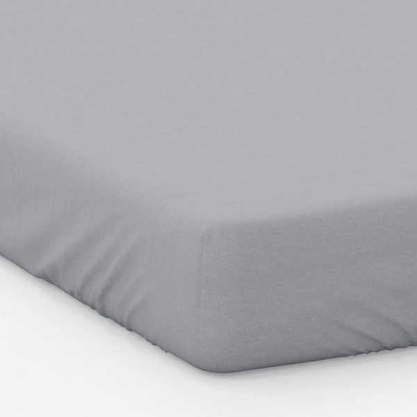 Egyptian Cotton Platinum Double Fitted Sheet