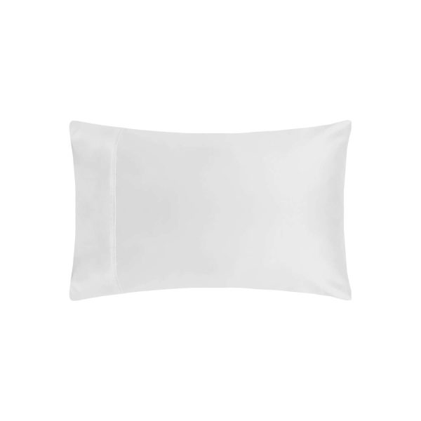 Egyptian Cotton White Pillowcase Pair