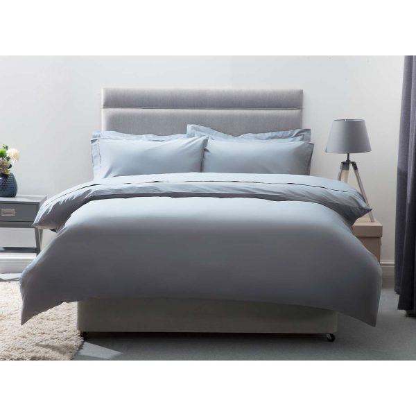 Egyptian Cotton Platinum Double DUVet Cover