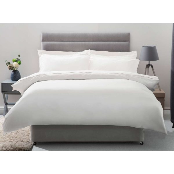 Egyptian Cotton White Single DUVet Cover