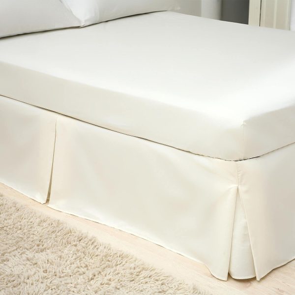 Egyptian Cotton Ivory King Valance