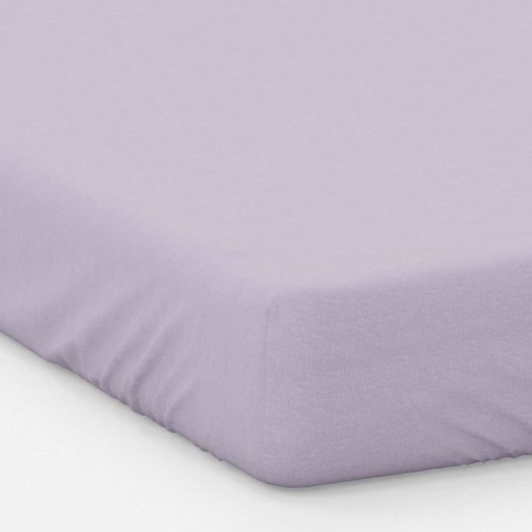 Heather Super King Plain Dye Fitted Sheet