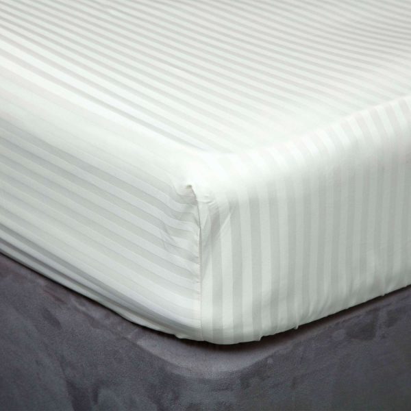 Hotel Suite Ivory Double Fitted Sheet