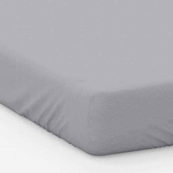 Bamboo Fitted Sheet Single Platinum