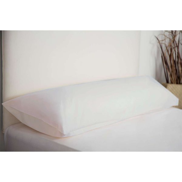 White Bolster Cushion