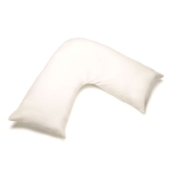 Ivory V-Shaped Cushion