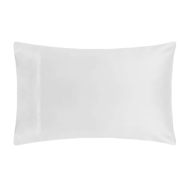 Bamboo Pillowcase Pair White