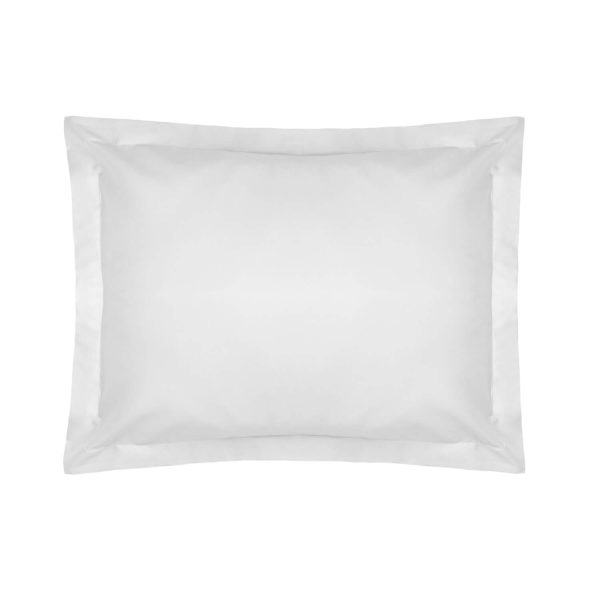 Bamboo Oxford Pillowcase Pair White