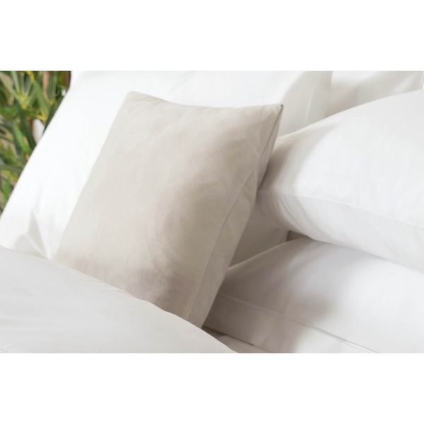 Faux Suede Cushion Linen