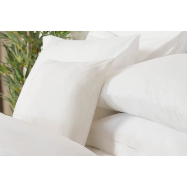 Faux Suede Cushion White