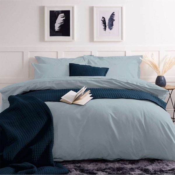 DUVet Cover King Duck Egg Blue