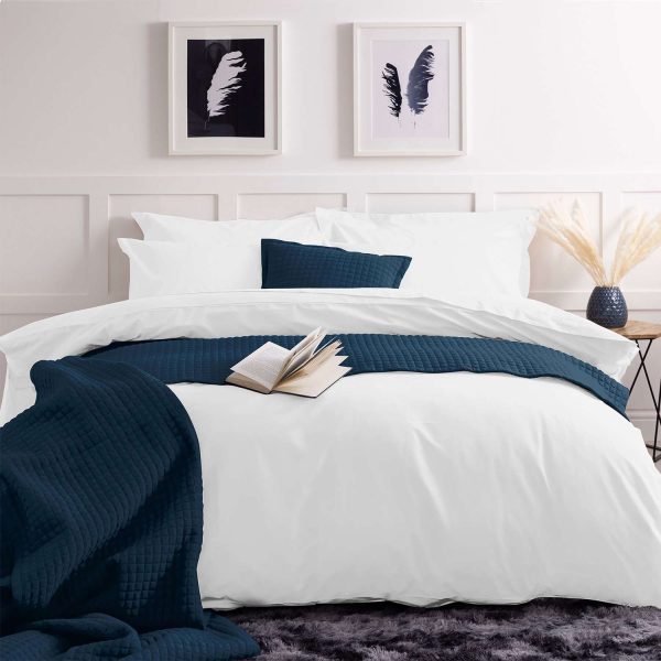 DUVet Cover Superking White