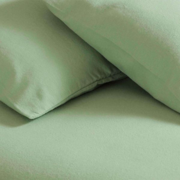 Brushed Cotton Apple Pillowcase Pair