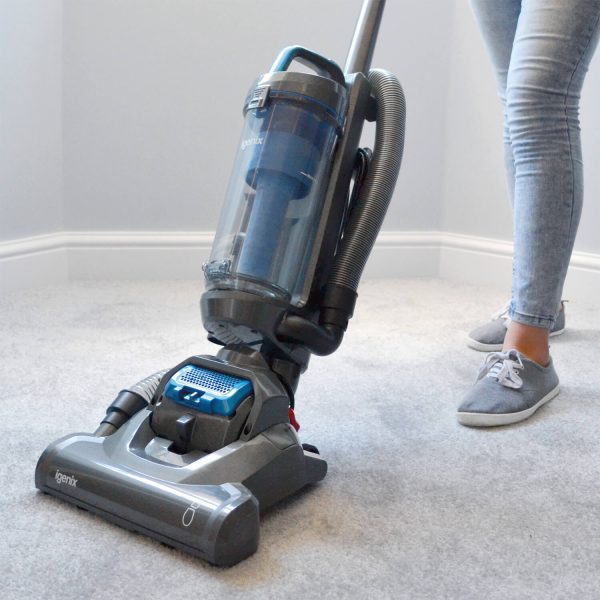 Bagless Upright Vacuum Cleaner Grey