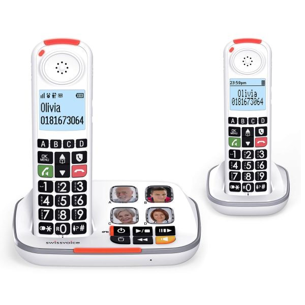 Swissvoice Xtra 2355 Cordless Dect Phone Duo