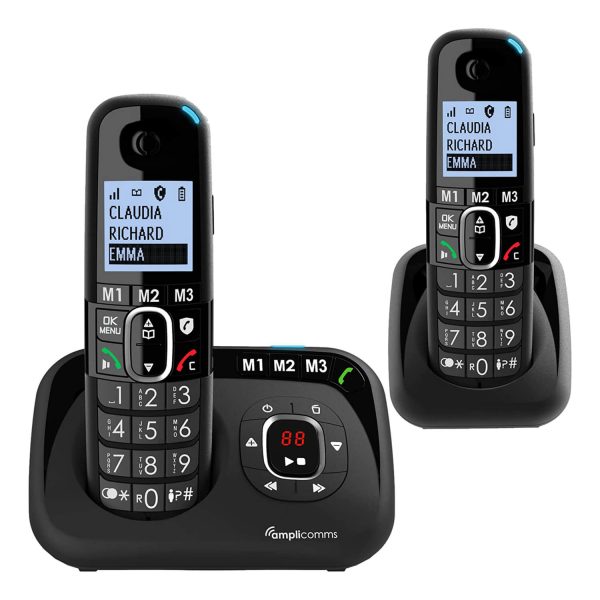 Bigtel 1582 Voice Cordless Dect Phone Duo